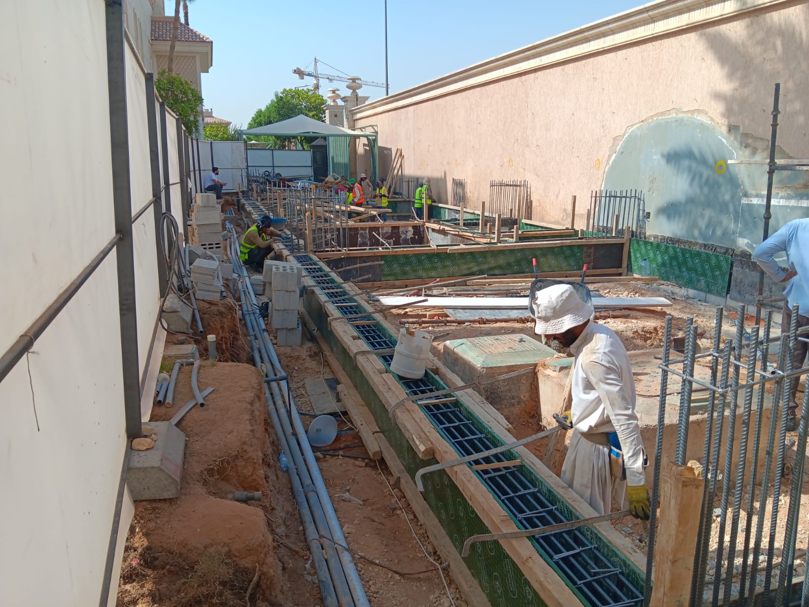 Private palace addition and extension, Riyadh — photo 43