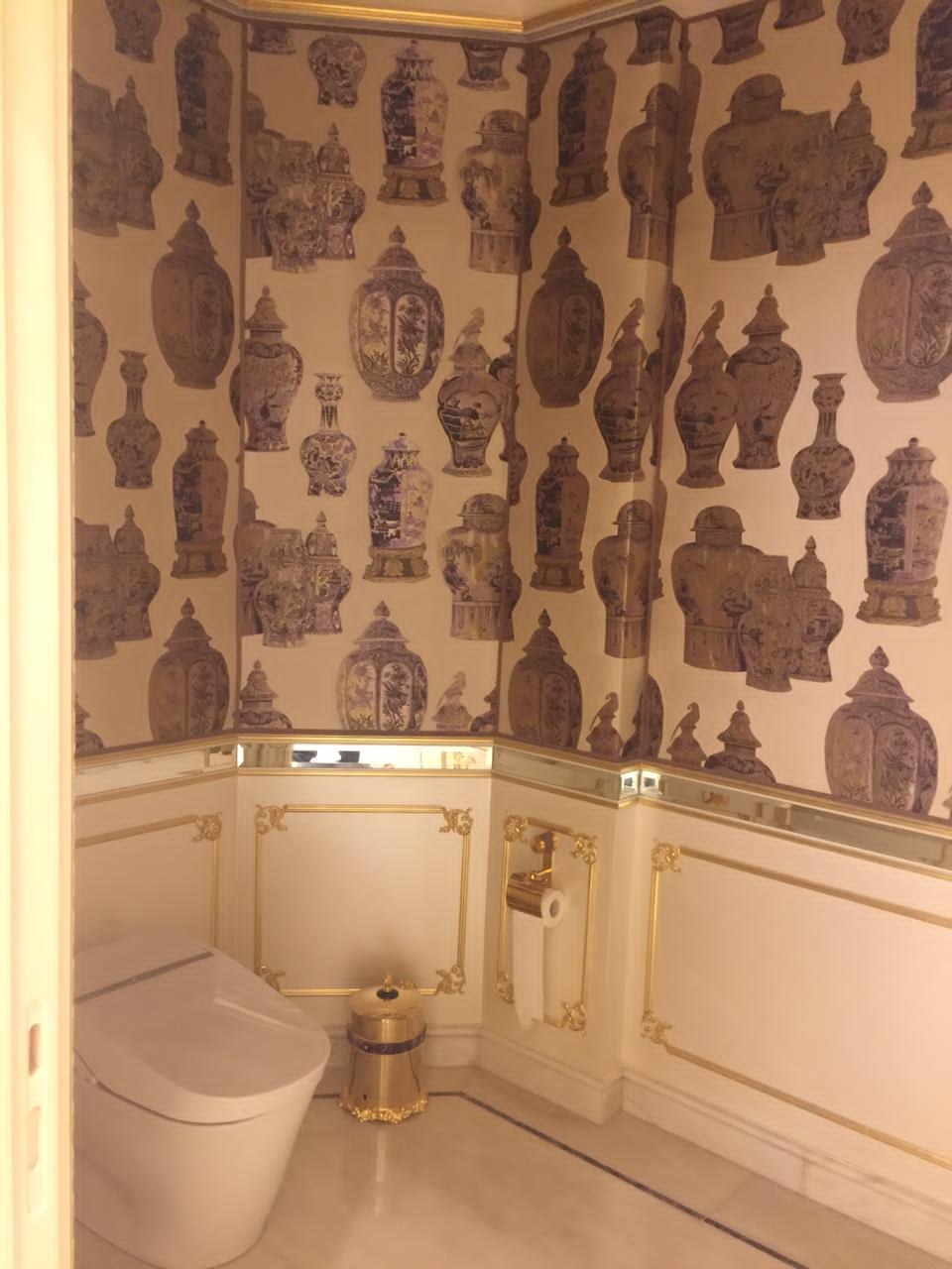 Poolside bathroom royal fit-out, private palace Riyadh — photo 28