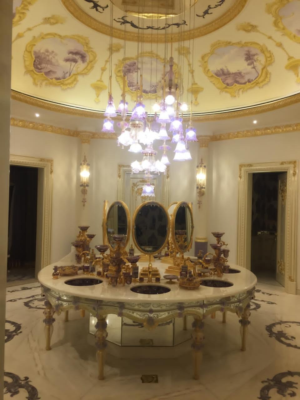 Round villa royal fit-out, Riyadh — photo 12