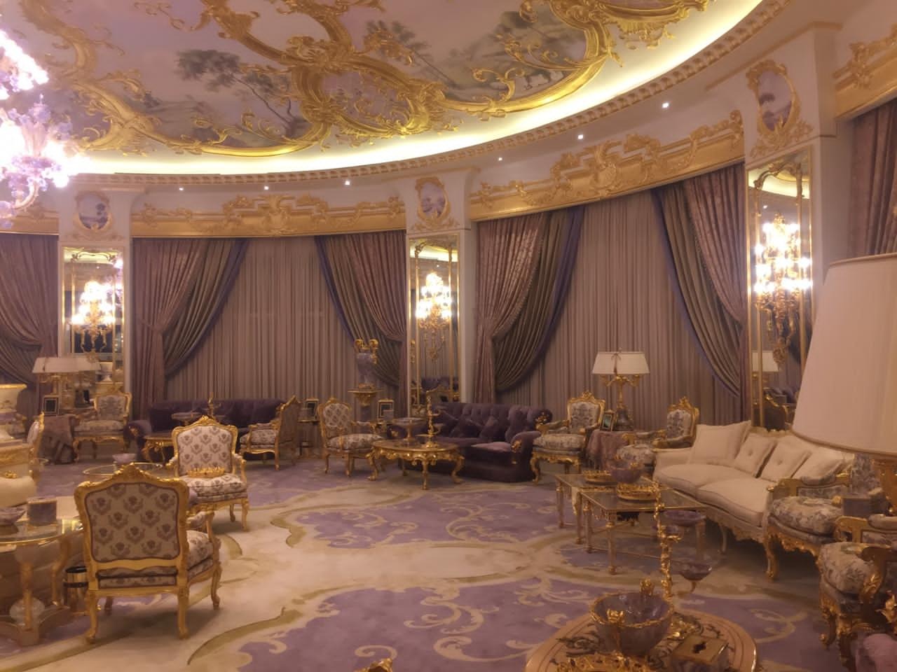 Round villa royal fit-out, Riyadh — photo 19