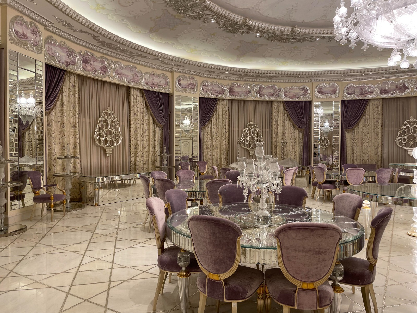 Round villa royal fit-out, Riyadh — photo 24