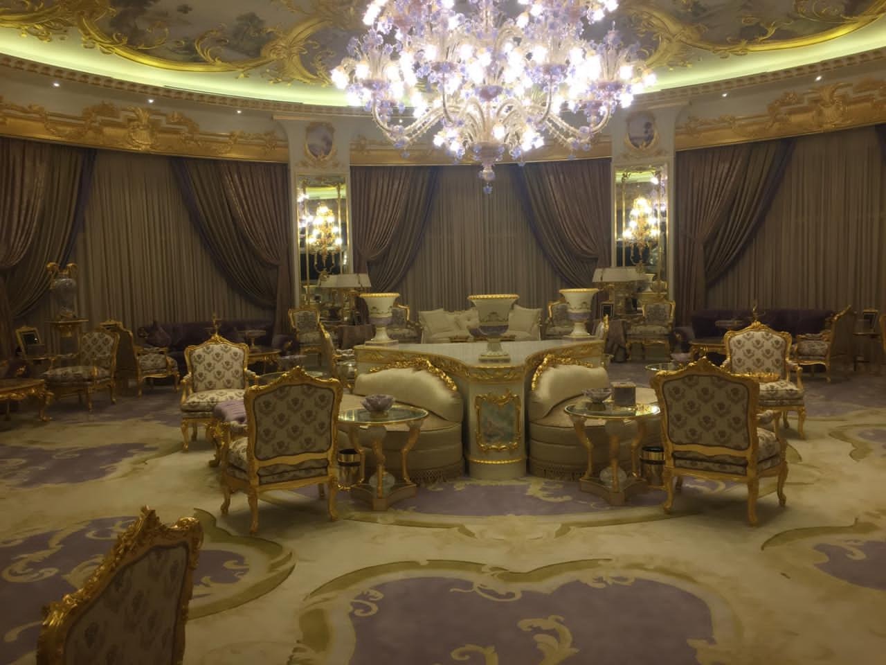 Round villa royal fit-out, Riyadh — photo 27