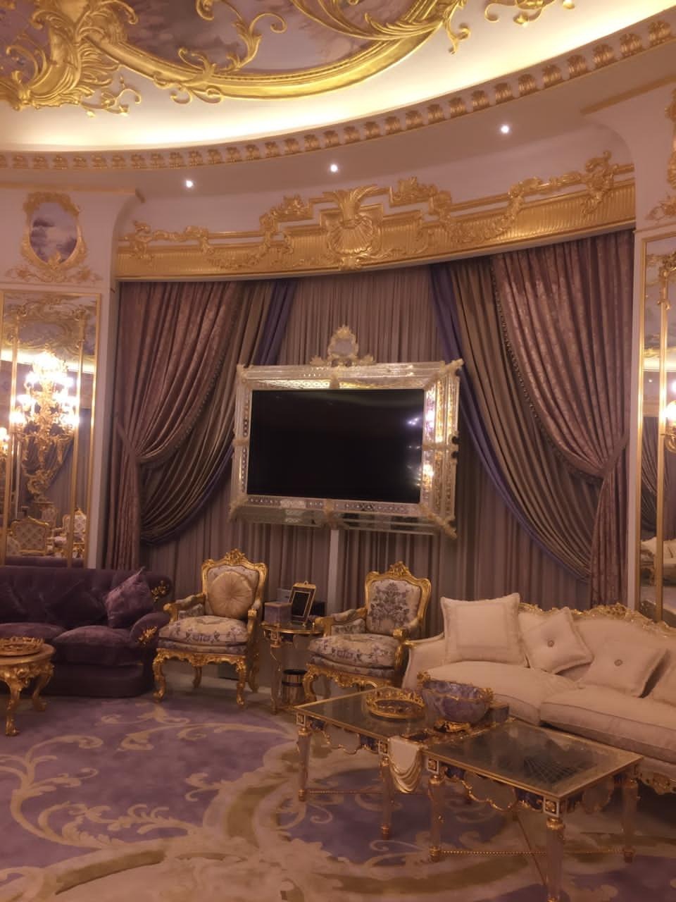 Round villa royal fit-out, Riyadh — photo 33