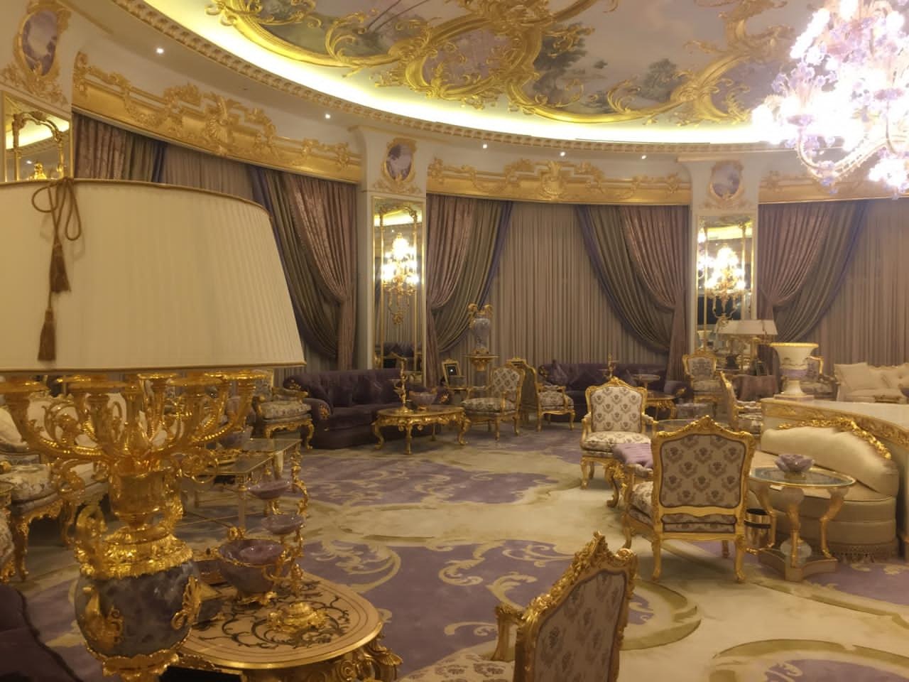 Round villa royal fit-out, Riyadh — photo 34