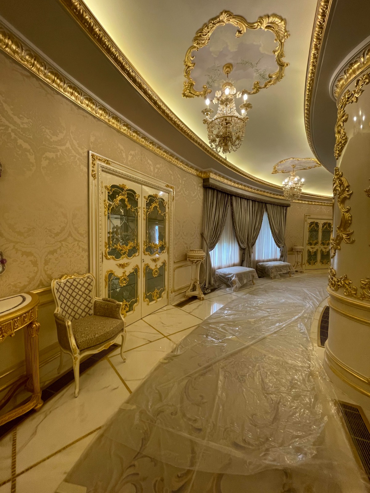 Round villa royal fit-out, Riyadh — photo 38