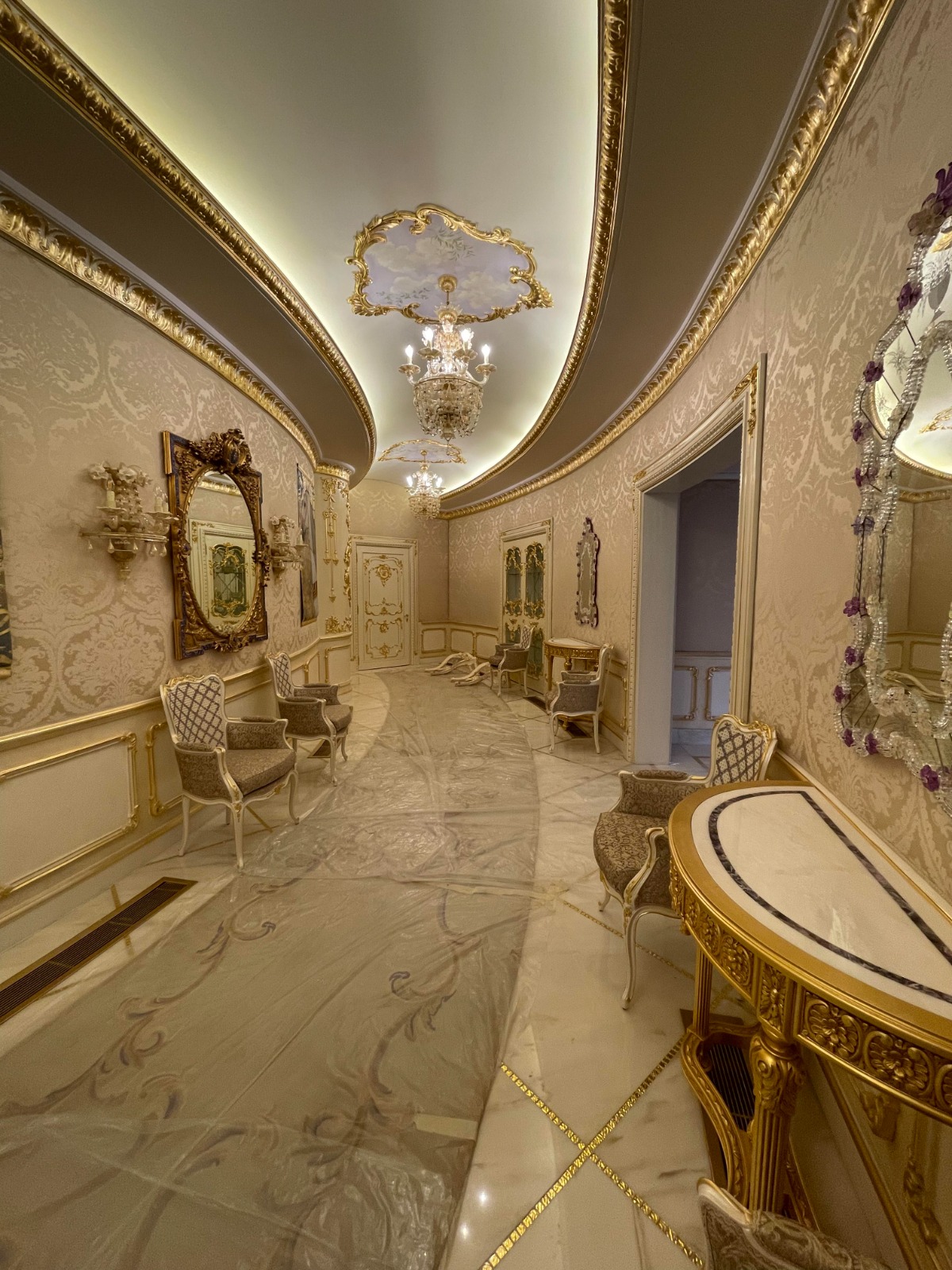 Round villa royal fit-out, Riyadh — photo 4
