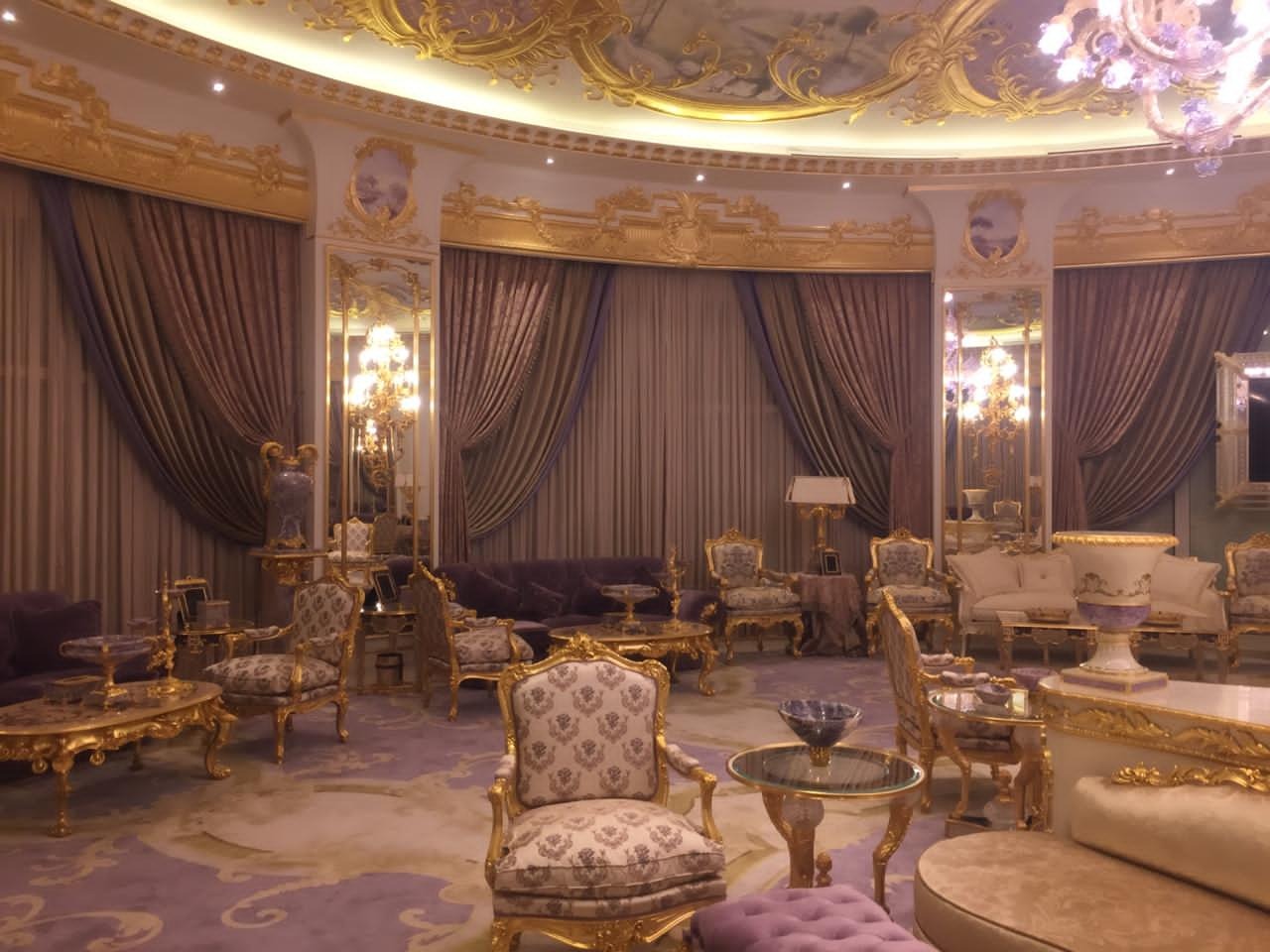 Round villa royal fit-out, Riyadh — photo 42
