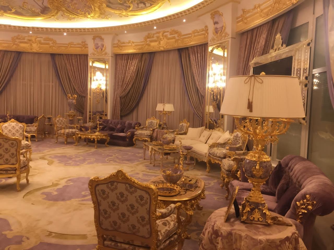 Round villa royal fit-out, Riyadh — photo 45
