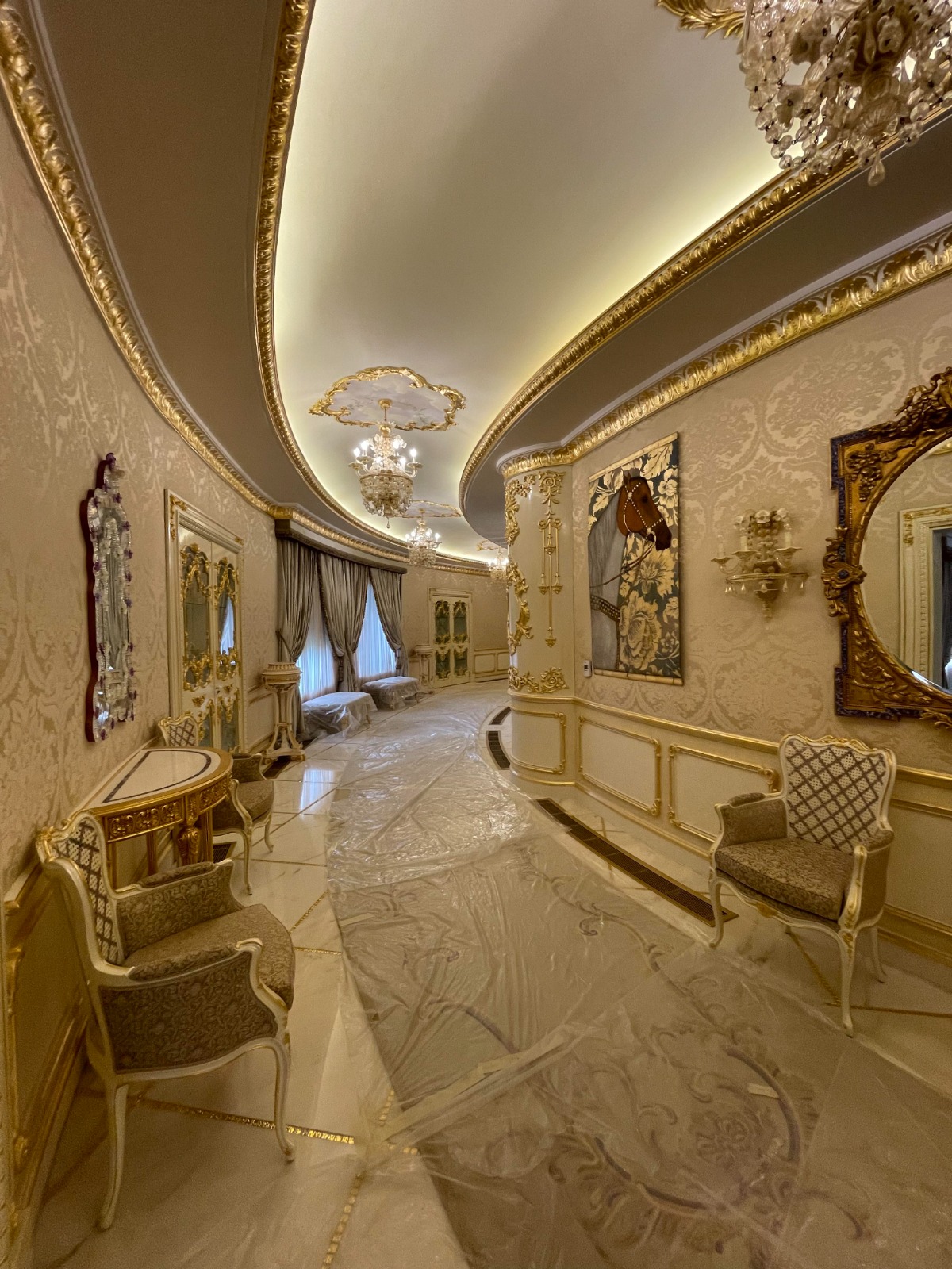 Round villa royal fit-out, Riyadh — photo 52